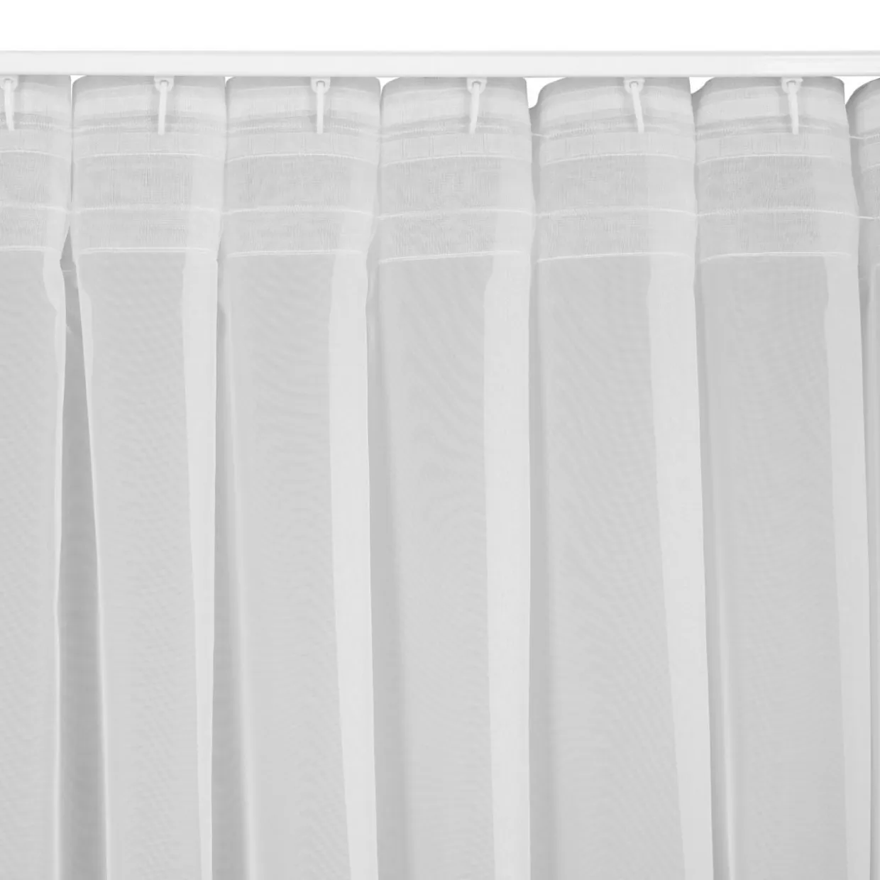 Firana do salonu biała SIMONE 400x300 cm