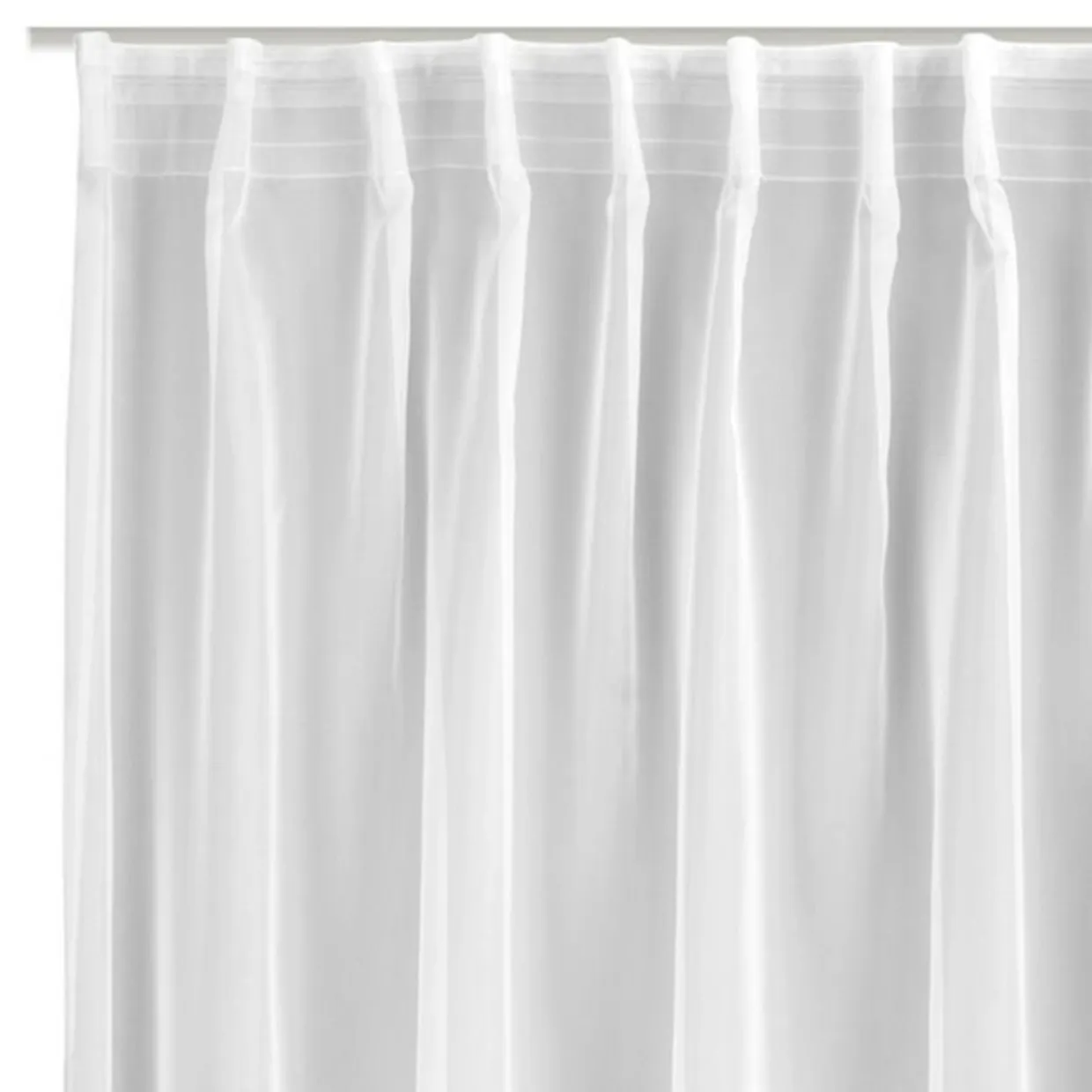 Firana do salonu biała SIMONE 300x170 cm