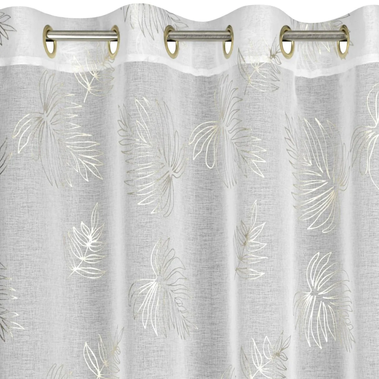 Firana do salonu glamour CAPRI 140x250 cm