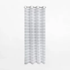 Firana na przelotkach biała DOLY 140x250 cm