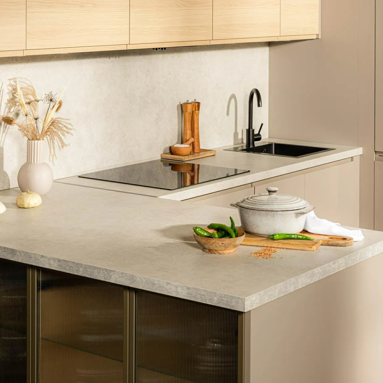 Forma ceramiczna okrągła z pokrywą CRAFT 22 cm