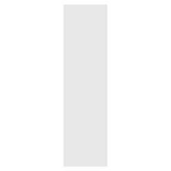 Formatka stojąca SALSA 58x214,6 biały połysk