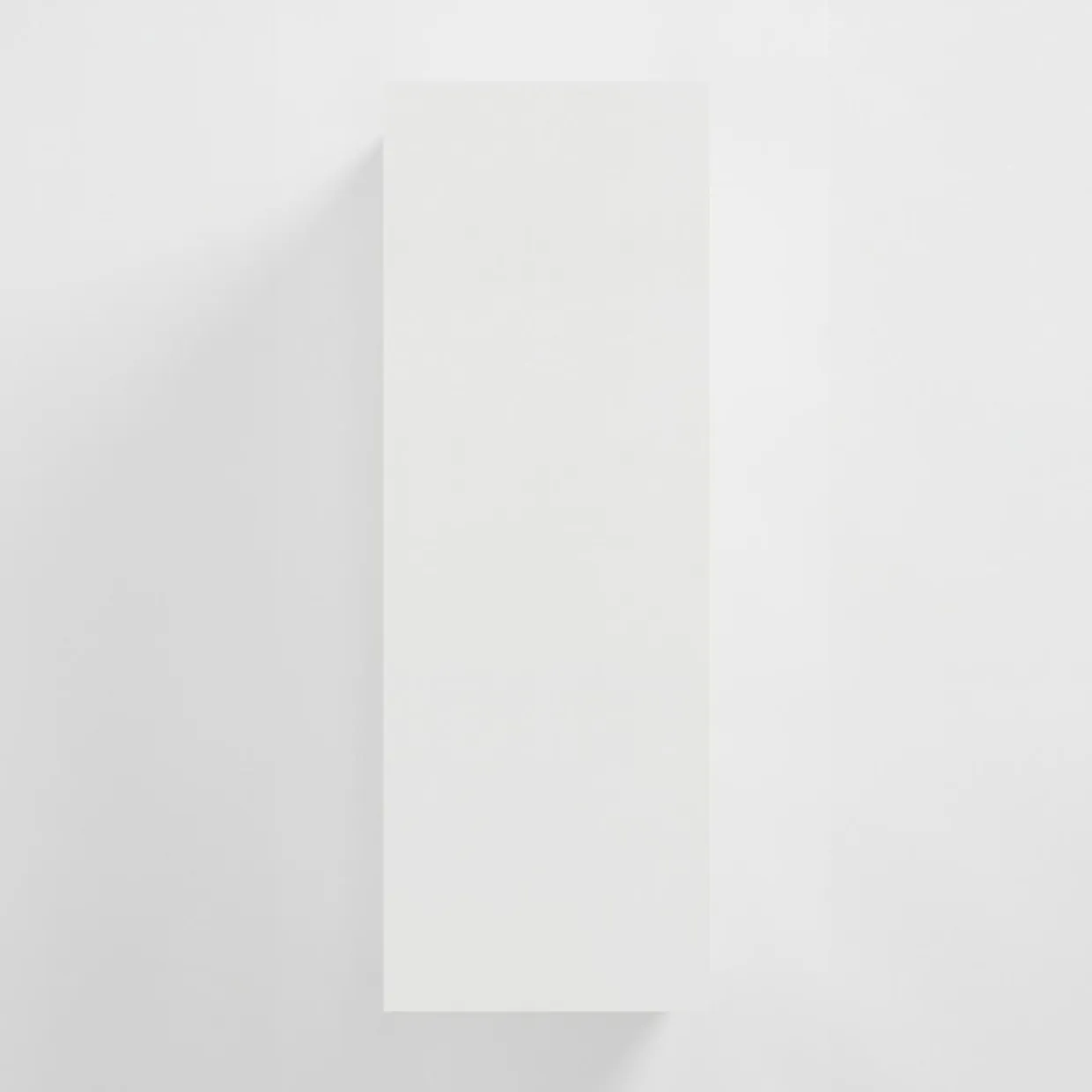 Formatka wisząca FORLI 34,5x98,5 cm folia biały mat
