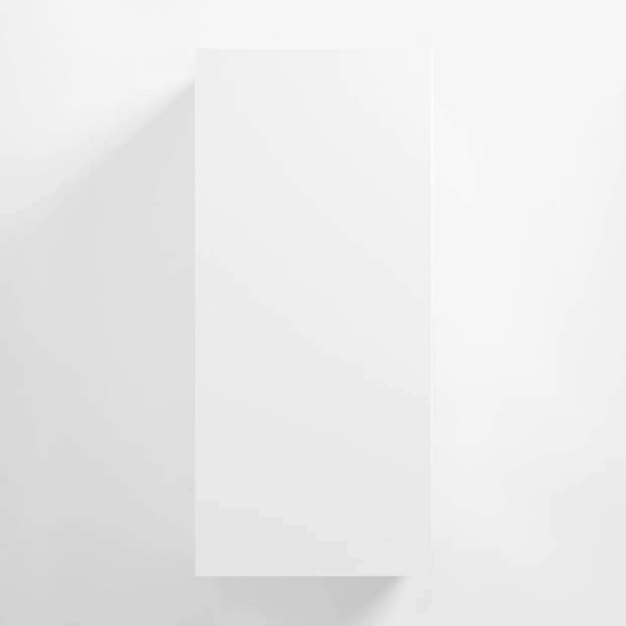 Formatka wisząca FORLI 34,5x77 folia biały mat