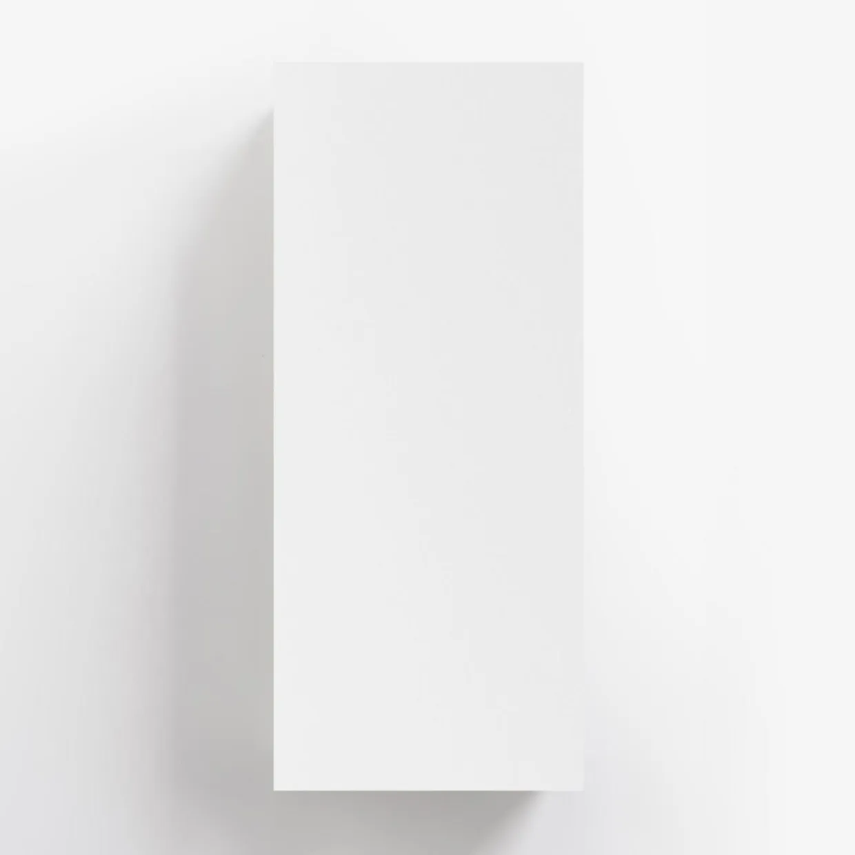 Formatka wisząca PIANO 34,5x98,5 biały mat