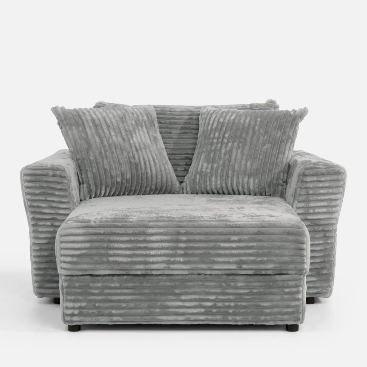 Fotel loveseat jasnoszara NOEMI
