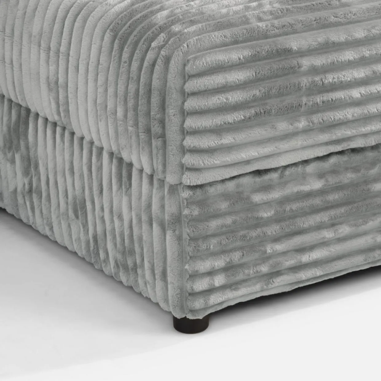 Fotel loveseat jasnoszara NOEMI