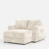 Fotel loveseat kremowy NOEMI