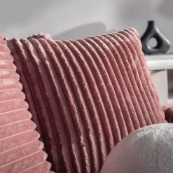 Fotel loveseat pudrowy róż NOEMI