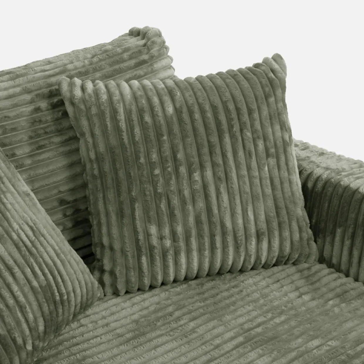 Fotel loveseat zielony NOEMI