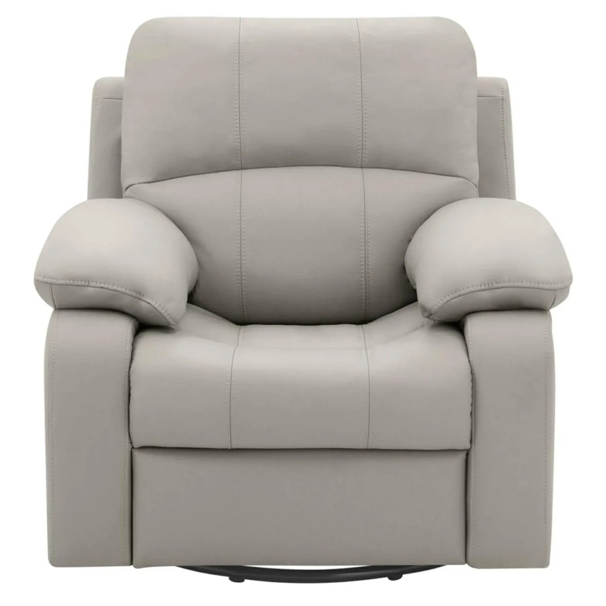 Fotel obrotowy z funkcją relaks jasny beż OPUS