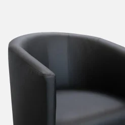 Fotel wypoczynkowy KORA czarny