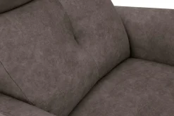 Fotel z funkcją relaks brązowy MILA