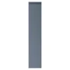 Front drzwi PIANO PLUS 15x76,5 szary stalowy mat