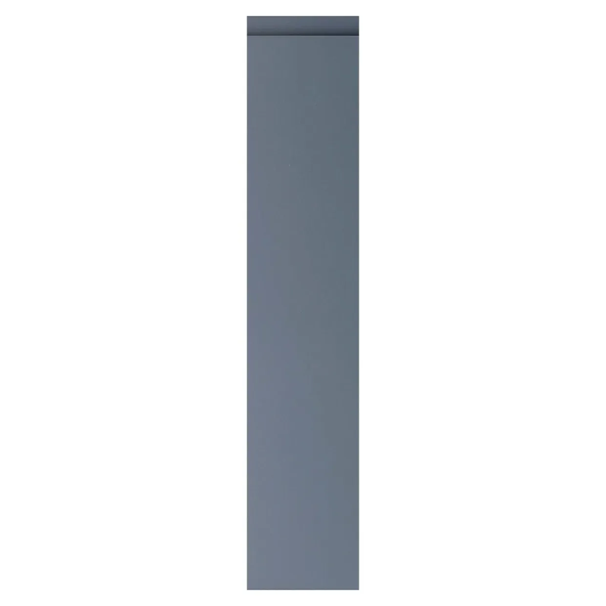 Front drzwi PIANO PLUS 15x76,5 szary stalowy mat