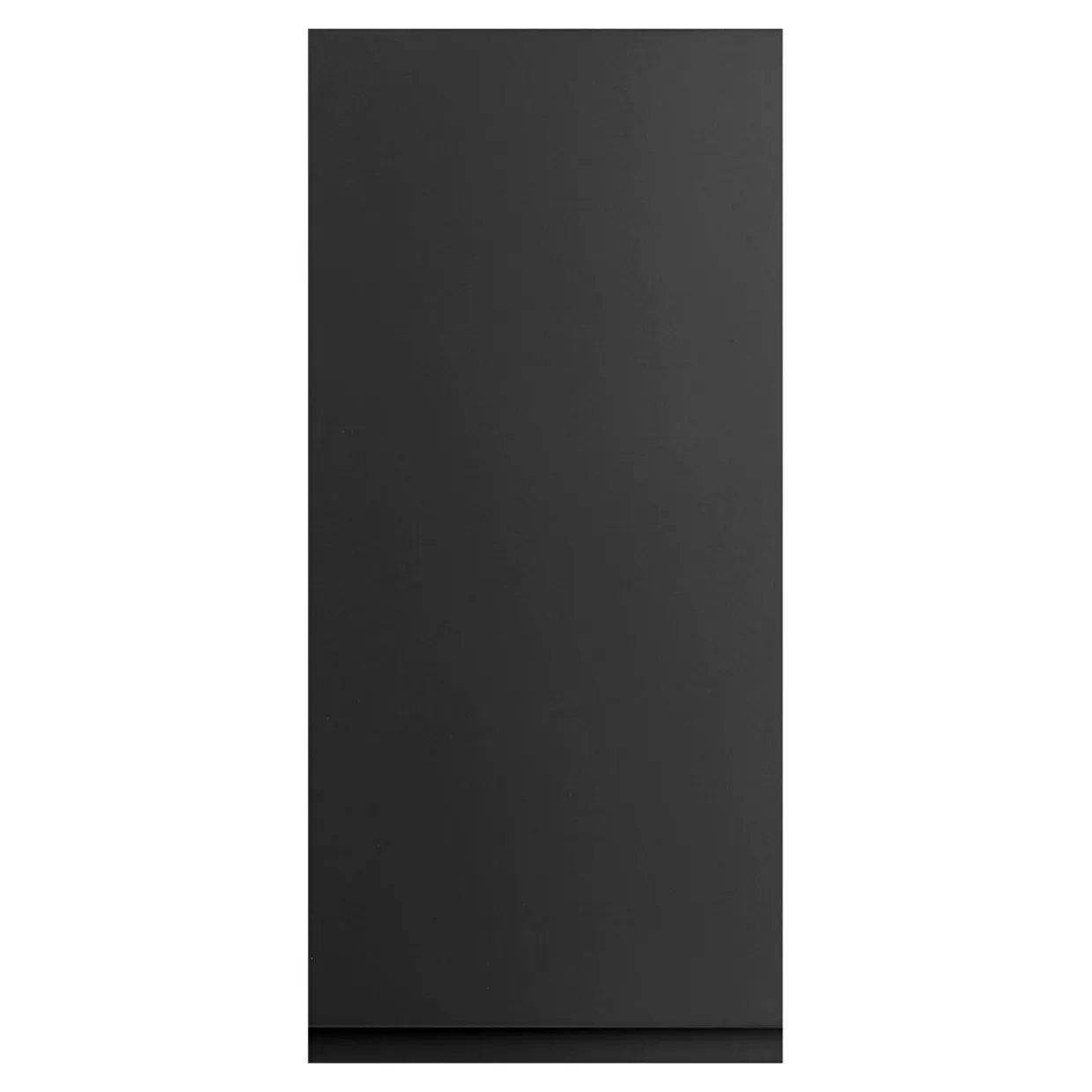 Front drzwi PIANO PLUS 45x98 czarny mat