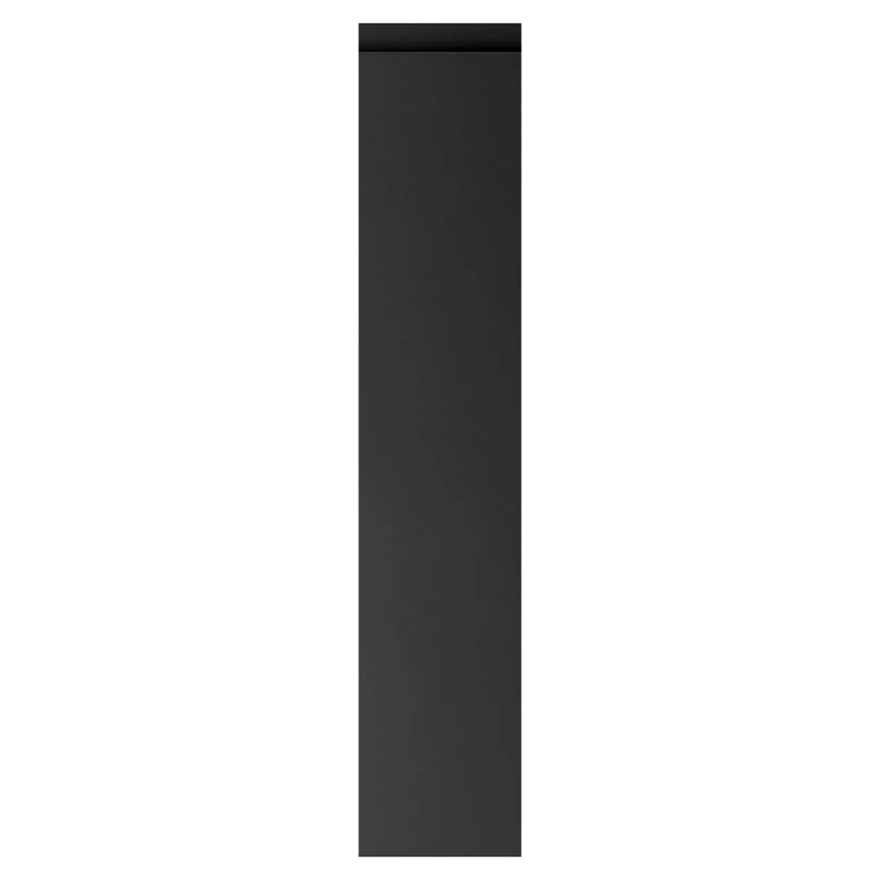 Front drzwi PIANO PLUS 15x76,5 czarny mat
