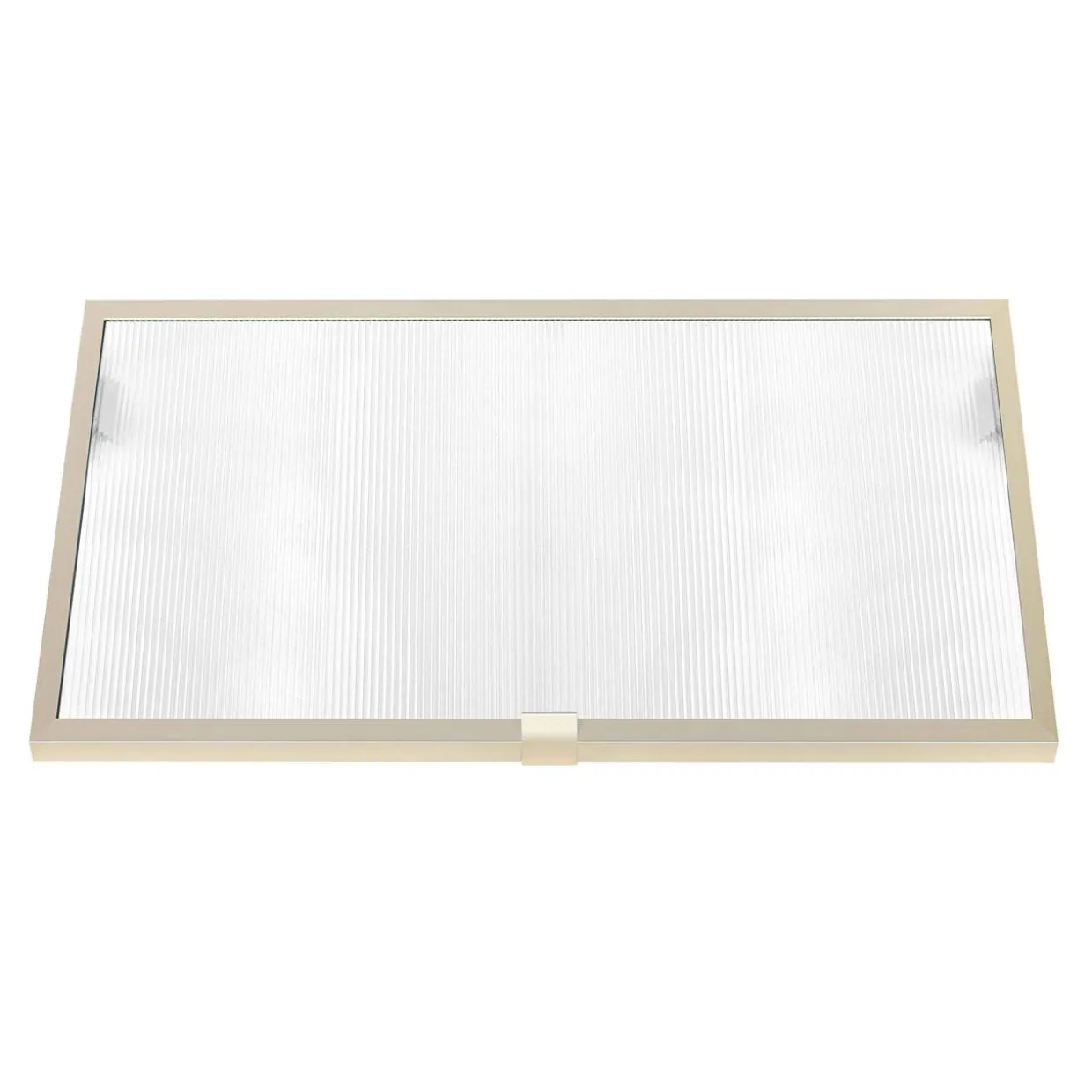 Front przeszklony ALFRAME 60x38,1 cm szampański