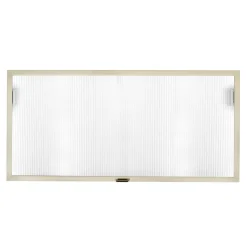 Front przeszklony ALFRAME 80x38,1 cm szampański