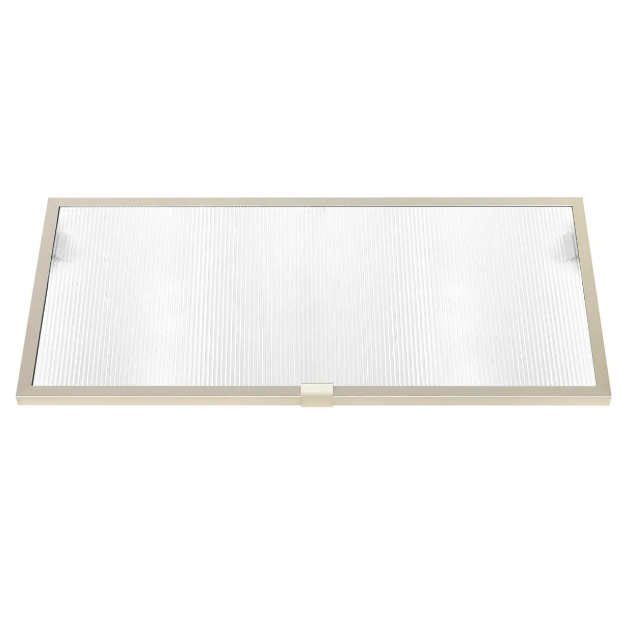 Front przeszklony ALFRAME 80x38,1 cm szampański