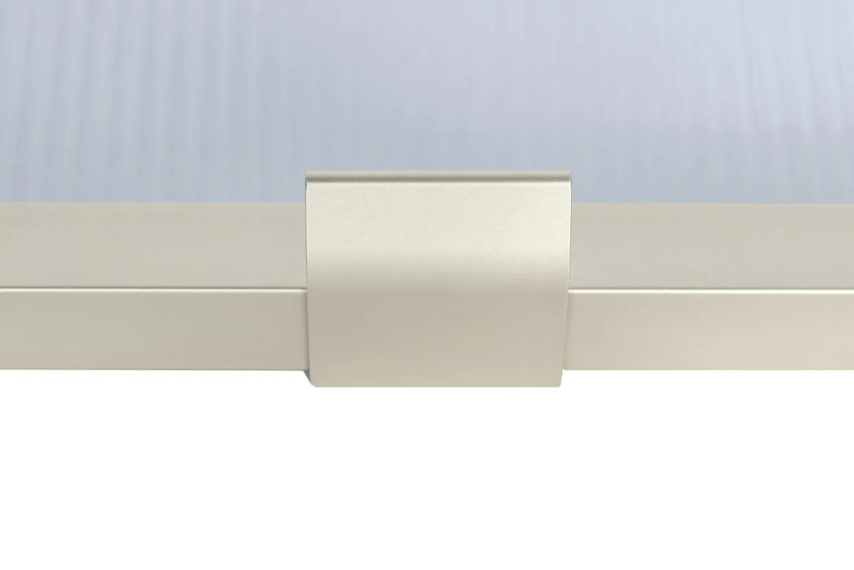Front przeszklony ALFRAME 80x38,1 cm szampański