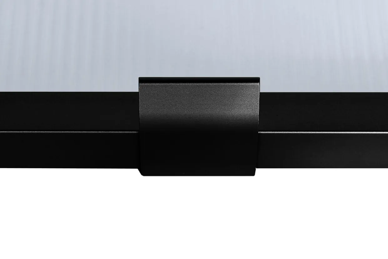Front przeszklony ALFRAME 80x38,1 cm czarny