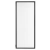 Front przeszklony ALFRAME 40x98 cm czarny