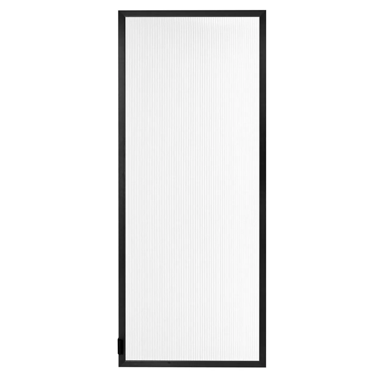 Front przeszklony ALFRAME 40x98 cm czarny