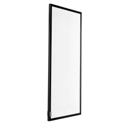 Front przeszklony ALFRAME 40x98 cm czarny
