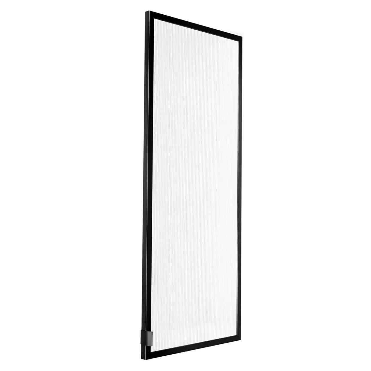 Front przeszklony ALFRAME 40x98 cm czarny