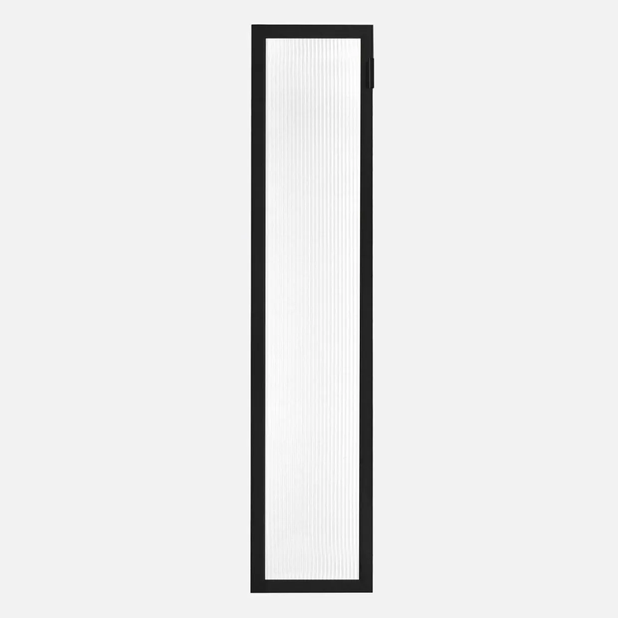 Front przeszklony czarny ALFRAME 39,6x214,1 cm