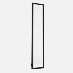 Front przeszklony czarny ALFRAME 39,6x214,1 cm