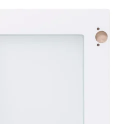 Front przeszklony NOTO 60x98 biały połysk