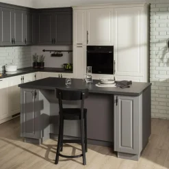 Front szuflady HAMPTON 80x18,9 cm onyx szary
