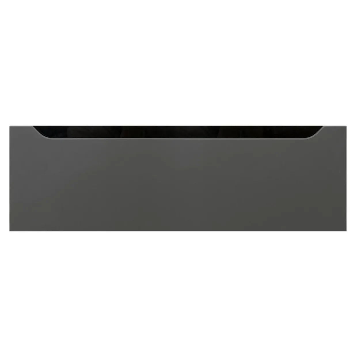 Front szuflady PALERMO 40x12,5 onyx szary