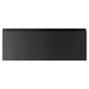 Front szuflady PIANO PLUS 100x38,1 czarny mat
