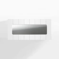Front witryna biały premium SIMPLE 80x38,1 cm