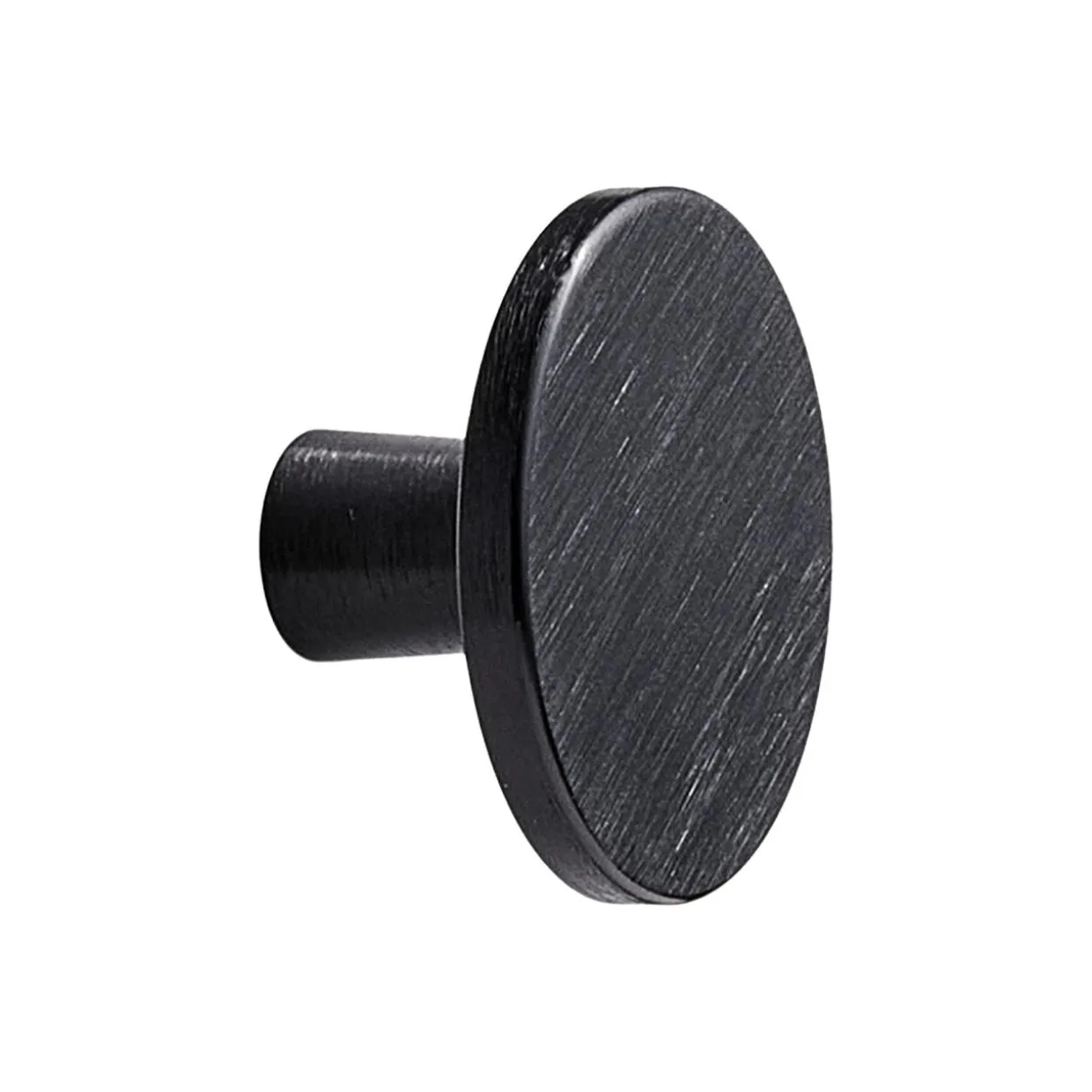 Gałka PORTO PLUS czarny mat PLATO 4,2 cm
