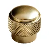 Gałka PORTO RYF 2 cm złota