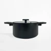 Garnek aluminiowy czarny MODERN 4,6 l