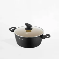 Garnek aluminiowy z pokrywką AMVEGAN 3,6 l