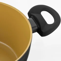 Garnek aluminiowy z pokrywką AMVEGAN 4,8 l