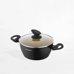 Garnek aluminiowy z pokrywką AMVEGAN 2,1 l