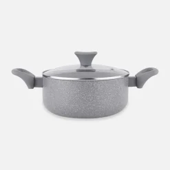 Garnek aluminiowy z pokrywką PIERRE 6.9 l