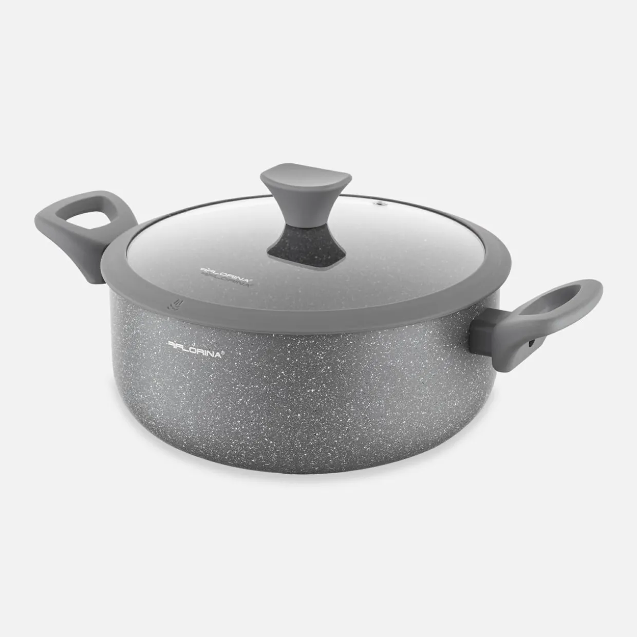 Garnek aluminiowy z pokrywką PIERRE 4.2 l