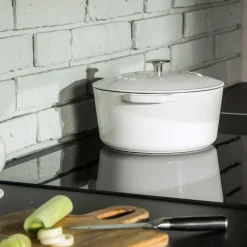 Garnek żeliwny z pokrywką NATUR IRON 5l