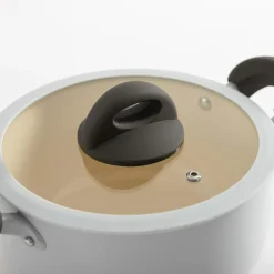 Garnek na gaz i indukcję kremowy URBAN 2,8 l