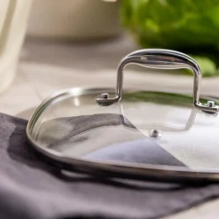 Garnek na indukcję biały QUADRATO 7,2 l