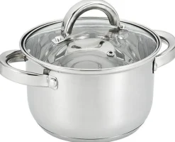 Garnek ze stali nierdzewnej srebrny GAMMA 1,9 l