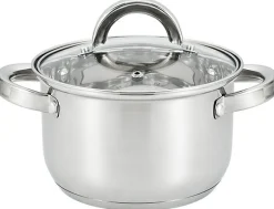 Garnek ze stali nierdzewnej srebrny GAMMA 1,9 l